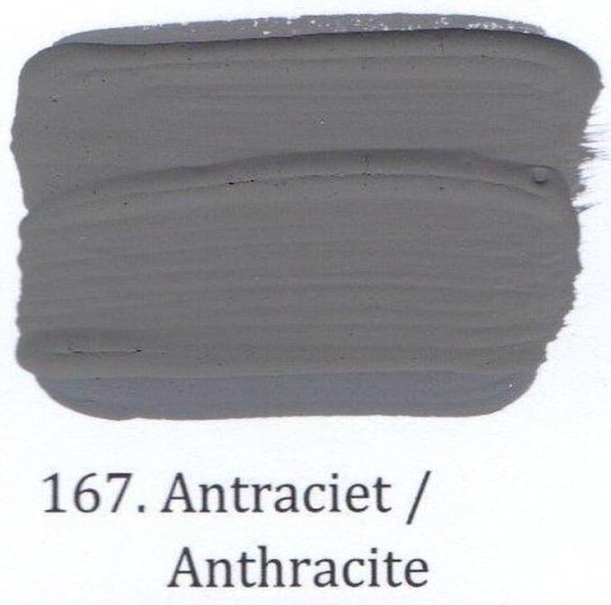 Matte muurverf 2,5 ltr 167- Antraciet