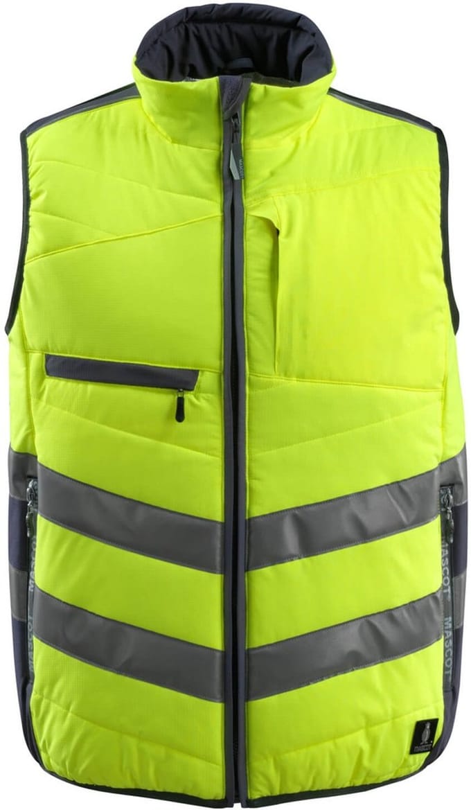 Mascot Safe Supreme Wintervest 15565-249 - hi-vis geel/donkermarine - M