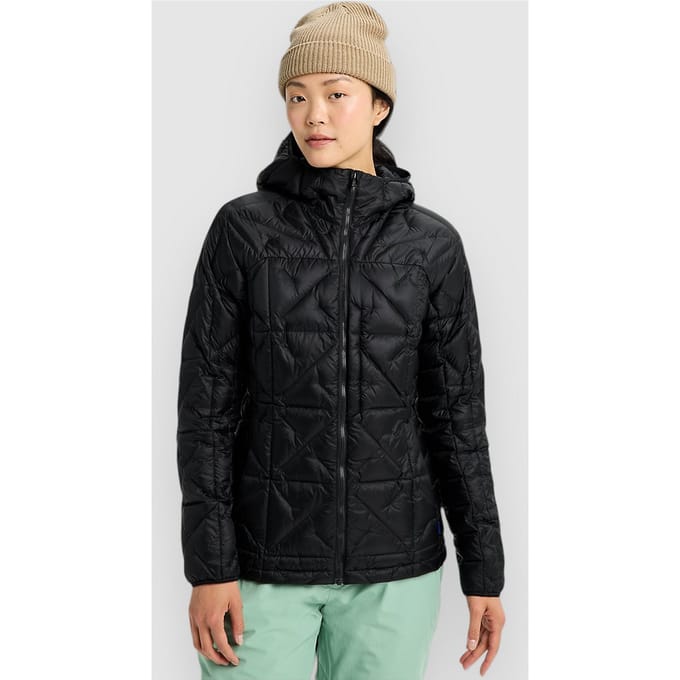 Burton ak Baker Hooded Down Insulatie Jas zwart