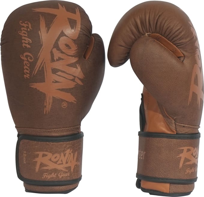 Ronin Fighter Bokshandschoen vintage bruin 12oz