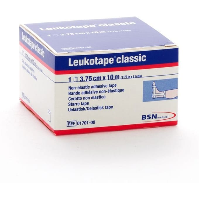 Leukotape Classic Wit 3,75cmx10m 1 0170100