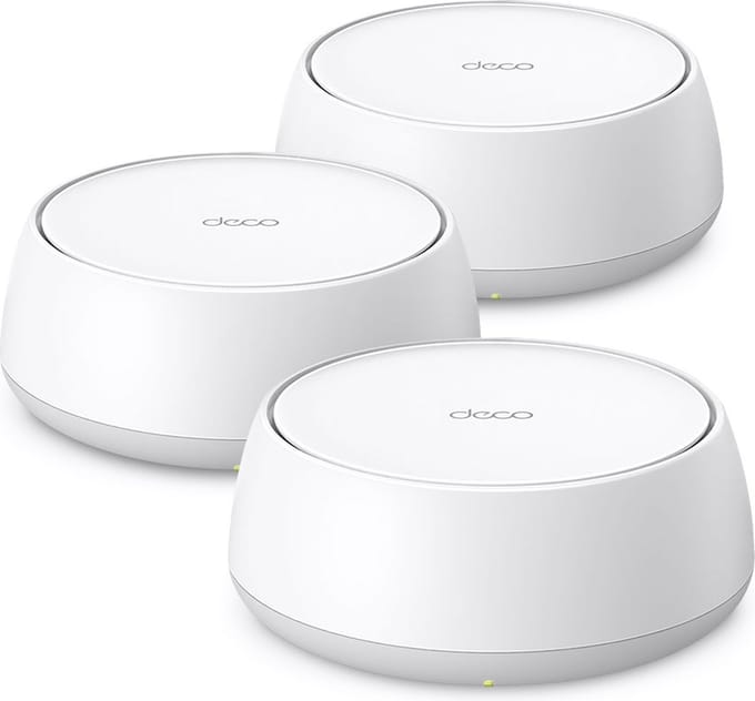 TP-Link Deco BE25 - Mesh WiFi - WiFi Versterker - WiFi 7 - 3600 Mbps - 3 pack