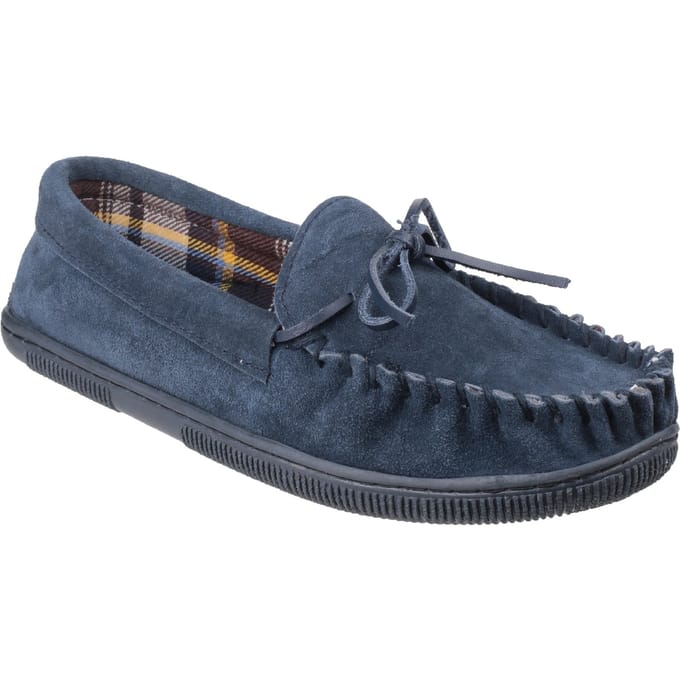 Cotswold Suède Alberta Slipper / Herenslippers (Marine)