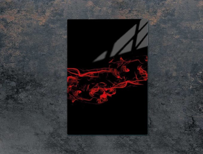 TMK ArtDeko - Snijplank - Glas - 35x52 cm - Zwart