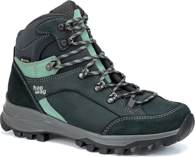 HANWAG - BANKS LADY GTX Petrol Mint Trekkingschoenen