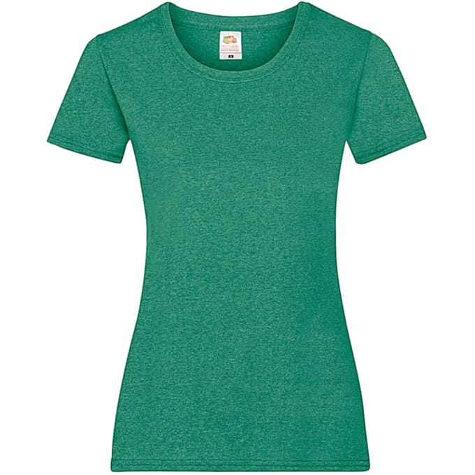Dames-T-shirt Fruit of the Loom Valueweight