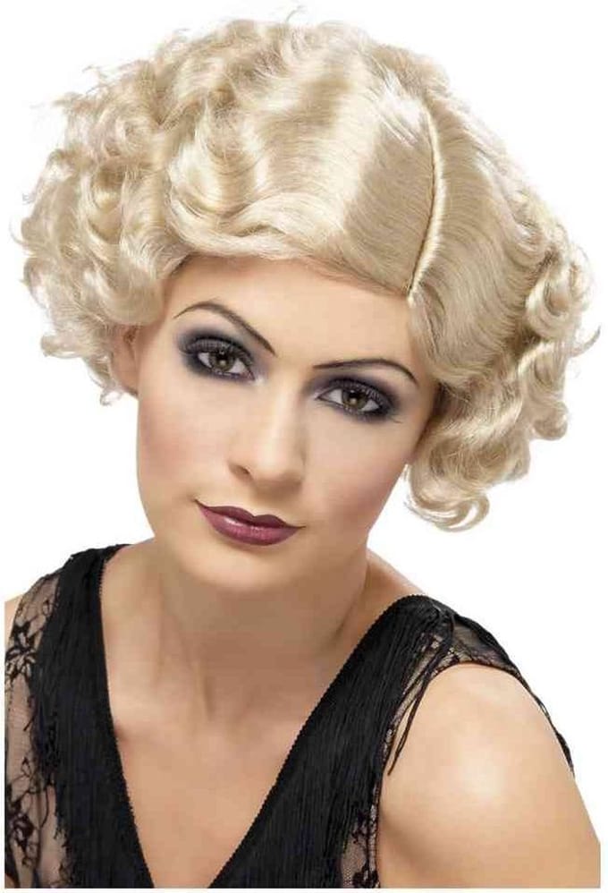 Jaren 20 Finger Waves pruik - Kostuum pruik voor carnaval
