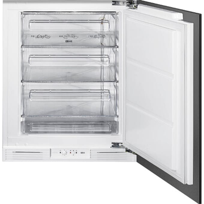 SMEG Inbouw vriezer Vriezers, Universeel, Onderbouw, Inbouw, Positie scharnier: Rechts, Wit, Statisch, E