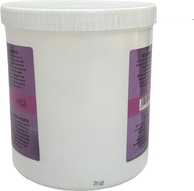 S2g Hoefvet 1 Liter Zwart/roze