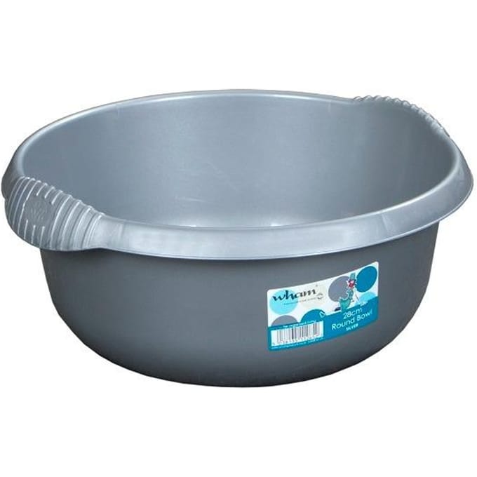 Casa Ronde Afwasbak Zilver 28cm One Size