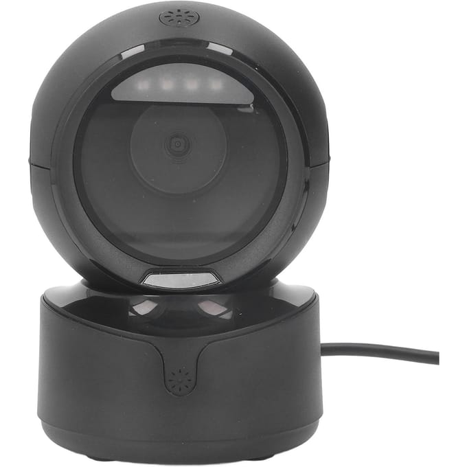 Desktop Barcode Scanner Zelfdetecterend Omnidirectioneel USB Bekabeld 1D 2D QR Barcode Lezer voor Detailhandel black