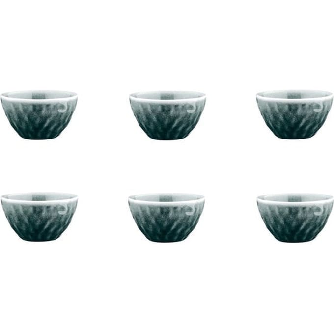 Kom MOON Ø11,5cm - 6 stuks - Petroleum
