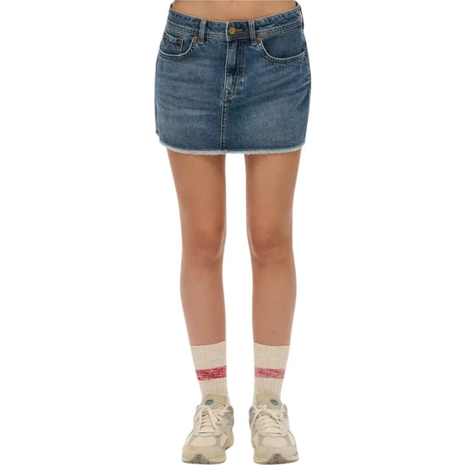 Korte spijkerrok voor dames Superdry