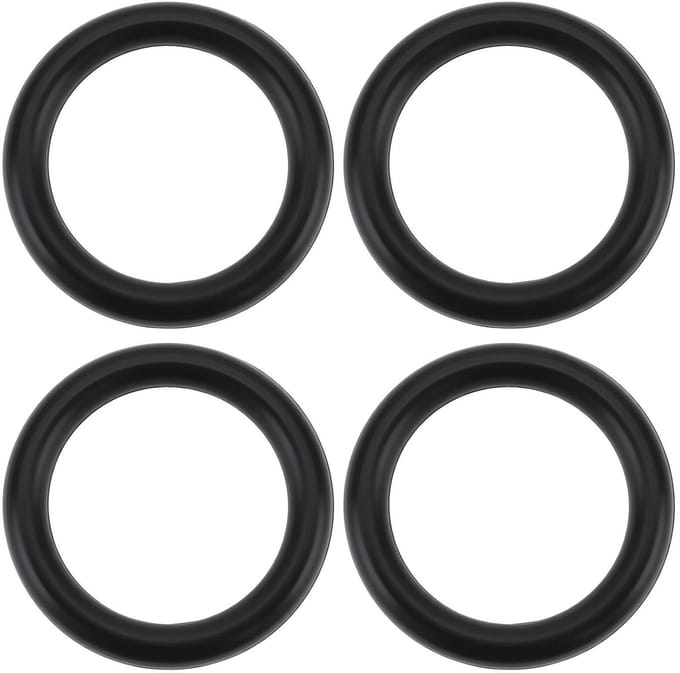Dailygoods- O-ring 4 stuks - Nitrilrubber - Afdichtring - Oliebestendig - Geschikt voor John Deere - Draaddiameter 1,78 mm