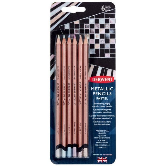 Derwent Metallic Pastel Blister (6)