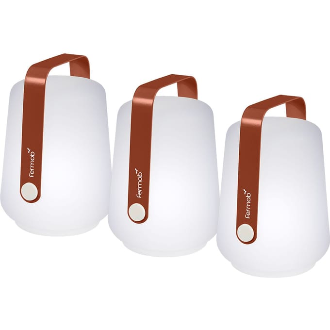 Fermob Balad Buitenlamp - set van 3 lampen - 20 okerrood