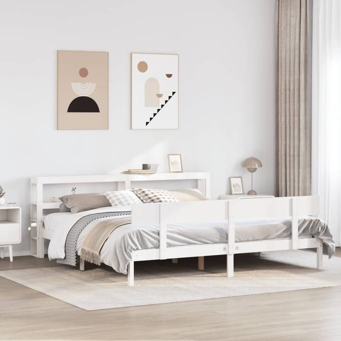 vidaXL - Badkamer - wandschap - staal - en - massief - acaciahout