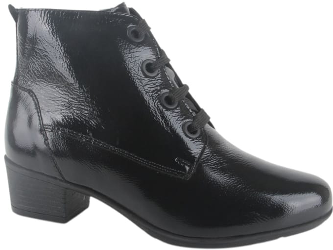 Solidus 35019-01256-K dames veterboots gekleed maat 40 (6,5) zwart