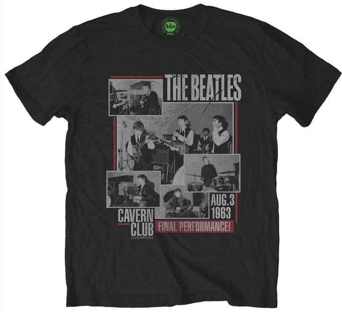 The Beatles - Final Performance Heren T-shirt - S - Zwart
