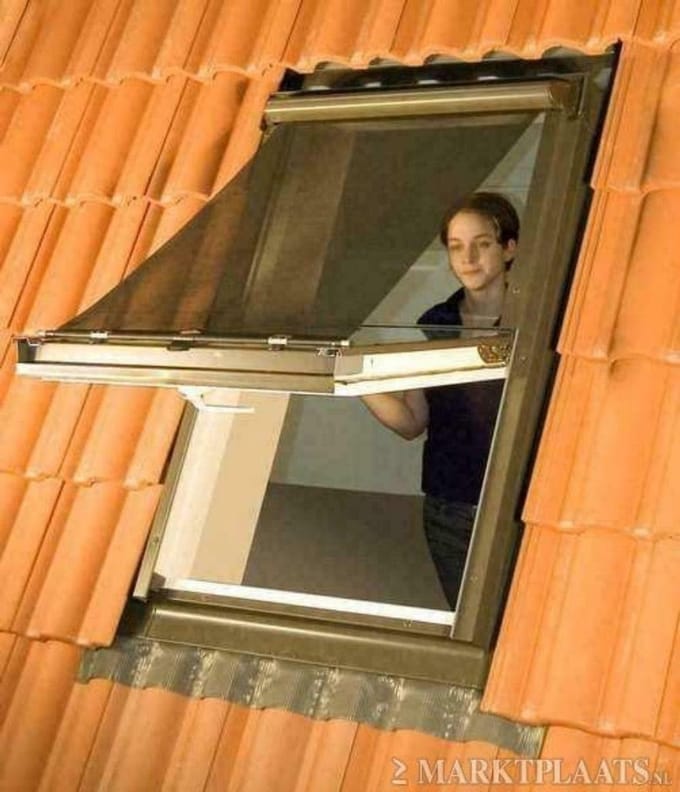 Buitenzonwering voor RoofLITE - Dakea - DAKSTRA 94x118, P6A, 94x140, P8A