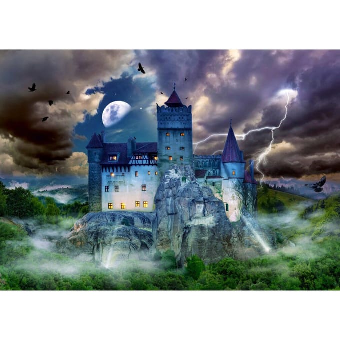 Enjoy Puzzle legpuzzel Dracula's kasteel 1000 stukjes horror.