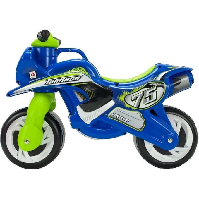 Injusa Tundra Tornado Loopmotor Blauw/Groen