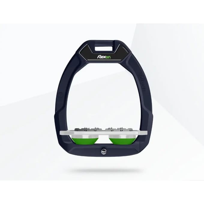 Veiligheidsstijgbeugels Plat Grip Groen/grijs/groen Flex-On Safe-On