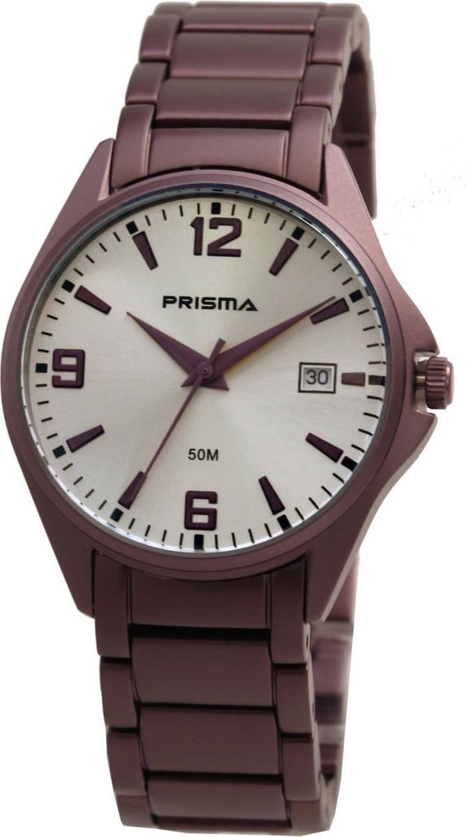 Prisma Dameshorloge P.1298  Aluminium