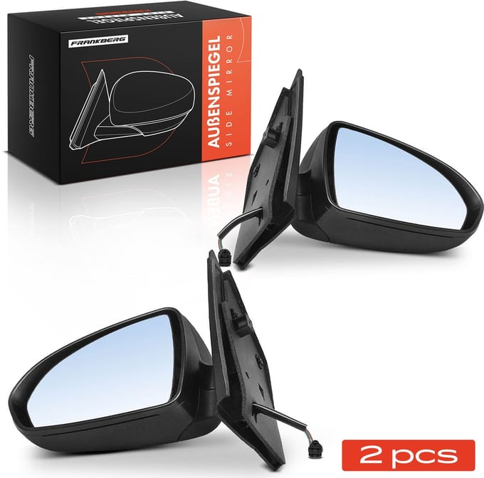 Frankberg 2x buitenspiegel links/rechts voor Smart Fortwo Cabrio 451