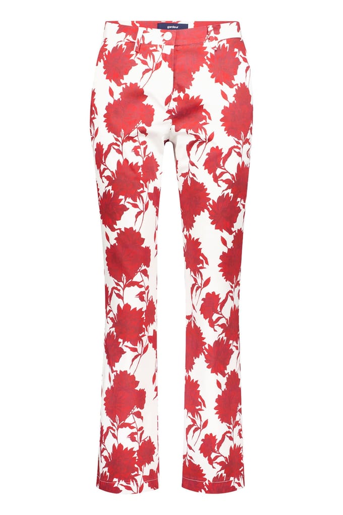 Atelier Gardeur Zelma1-645711 Rot Maat: 34 | Pantalons Outlet | Dames