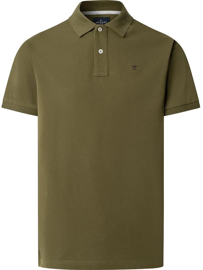 Hackett Hm5600093 Slim Fit Korte Mouw Poloshirt Groen M Man