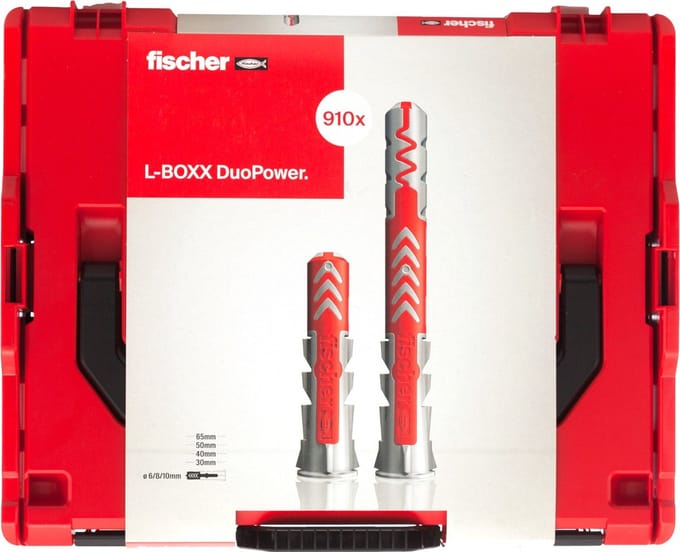 fischer DuoPower L-BOXX 102 (910-delig)