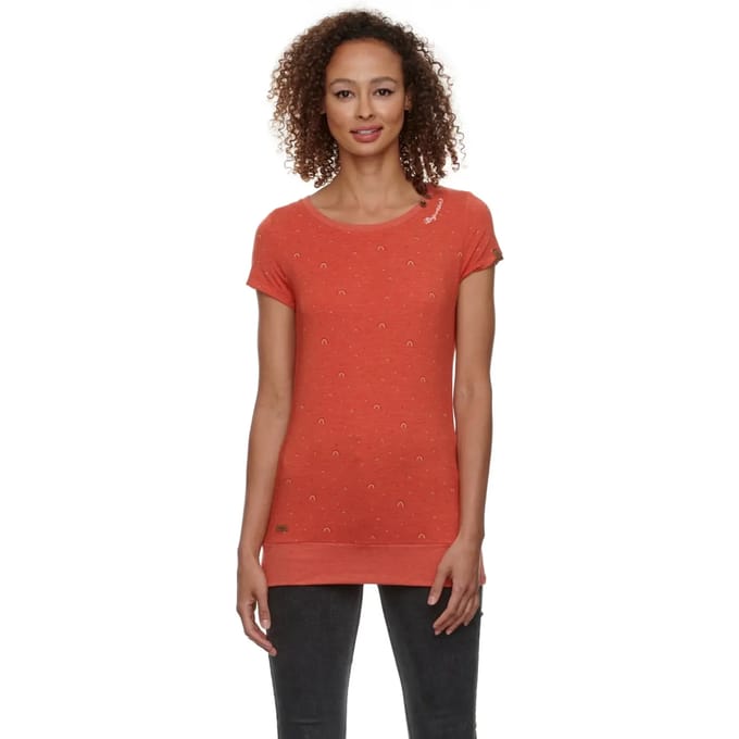 T-shirt dames Ragwear Lesly Rainbow