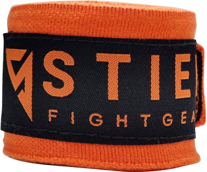 Stiel Bandages Kinderen - Brede Sluiting - 250 cm - Diep oranje - 250cm