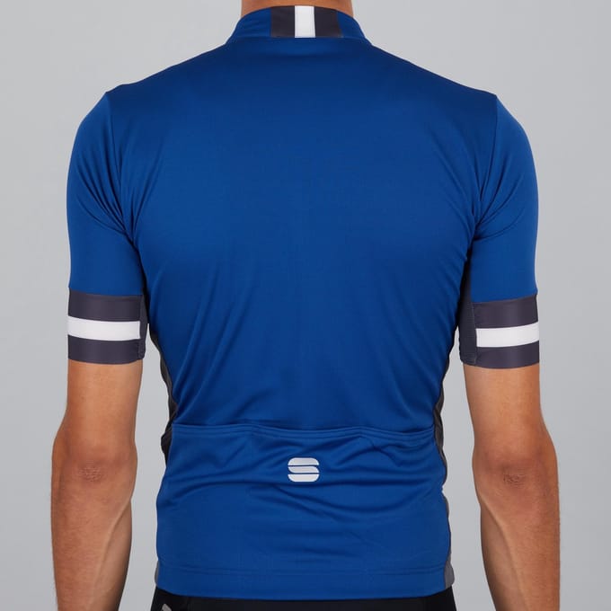 Sportful - Maat S - Kite Fietsshirt Heren - Blauw