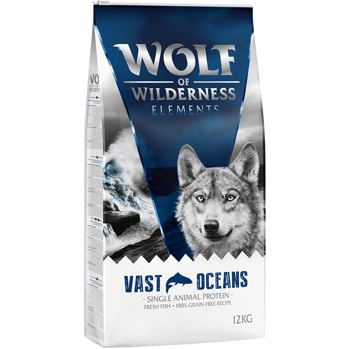 12kg Vast Oceans Vis Wolf of Wilderness Hondenvoer