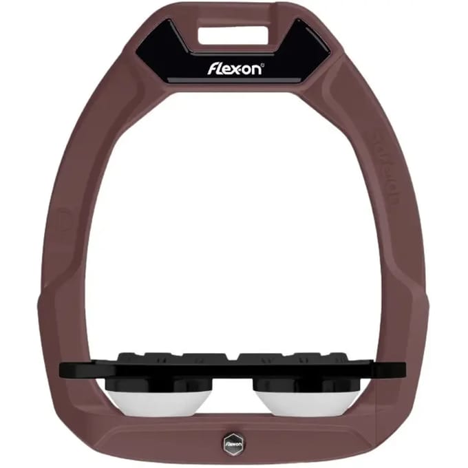 Veiligheidseisen voor paardrijden Plat Grip Bruin/Zwart/Wit Flex-On Safe-On