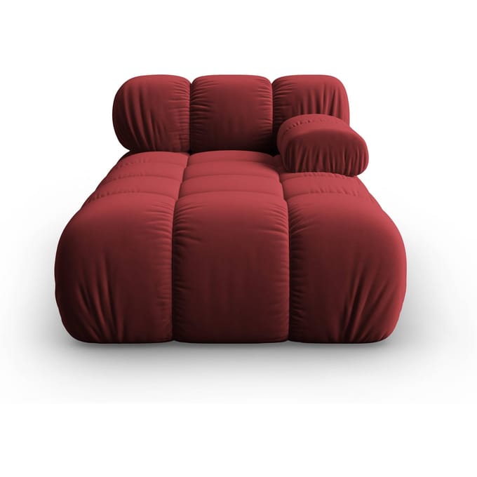 Modulair-chaise longue Tropea rechts velvet | Milo Casa