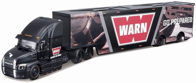 Maisto Mack Anthem - Modelauto - Schaal 1:64 - Zwart/Rood
