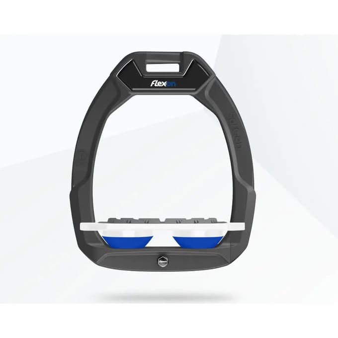 Veiligheidssporen Plat Grip Antraciet/Wit/Blauw Flex-On Safe-On