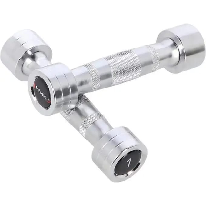 HMS Chroom Dumbbell Set - 2 x 1 kg