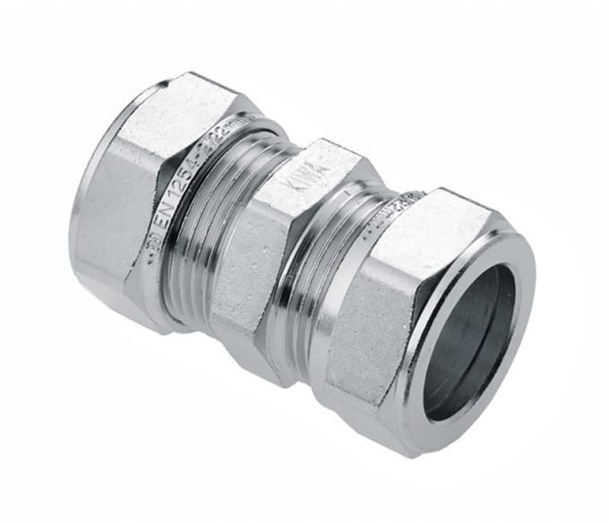 Bonfix messing knelfitting 12mm recht FF