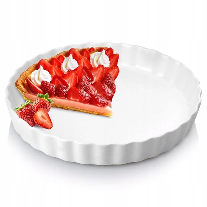 Keramische Taartvorm ORION 24,5 cm - Bakvorm voor Quiche & Taart