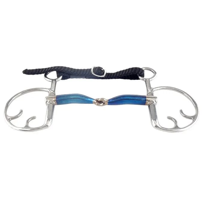 2 ring paardenbit Trust Sweet Iron Kimblehook Jointed 16