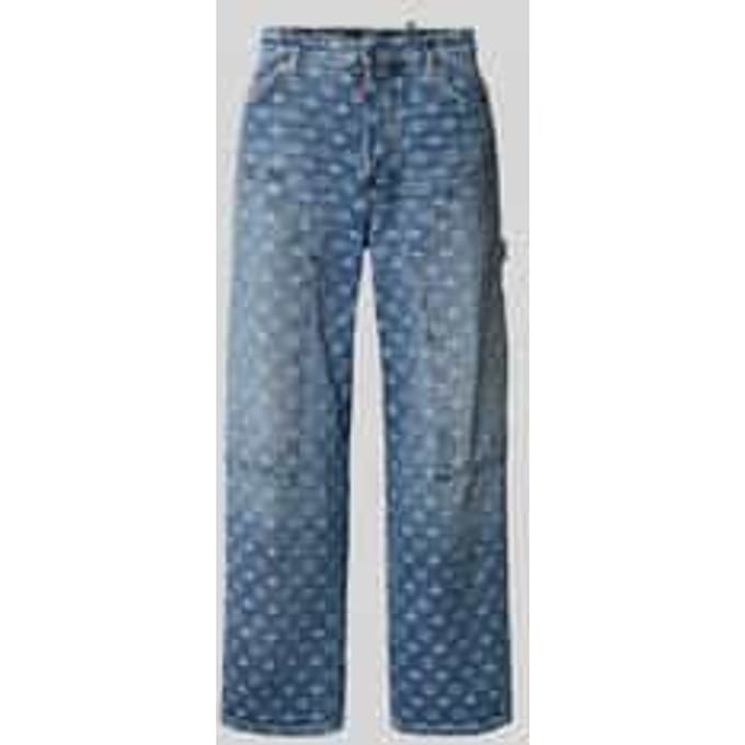 baggy fit jeans van puur katoen