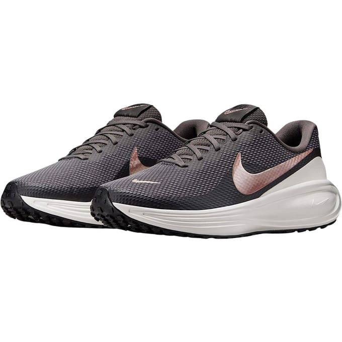 Nike Revolution 8 Sneakers Dames - Grijs - Maat 38.5 - Mesh/Synthetisch