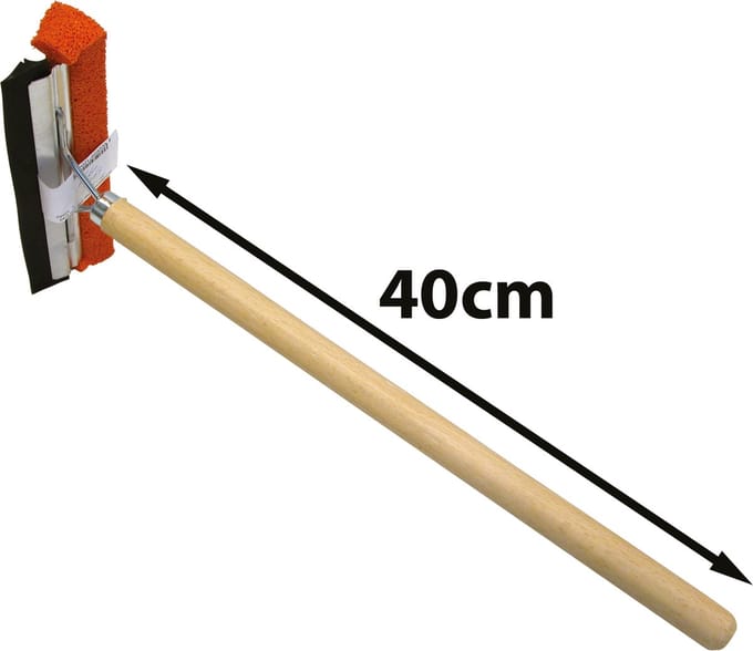 Carpoint Raamtrekker en Wisser 20cm - Steel 40cm - Oranje