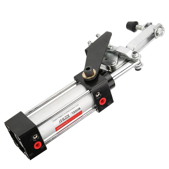 300mm GH12130 Professionele Cilinder Pneumatische Neerhouwklem