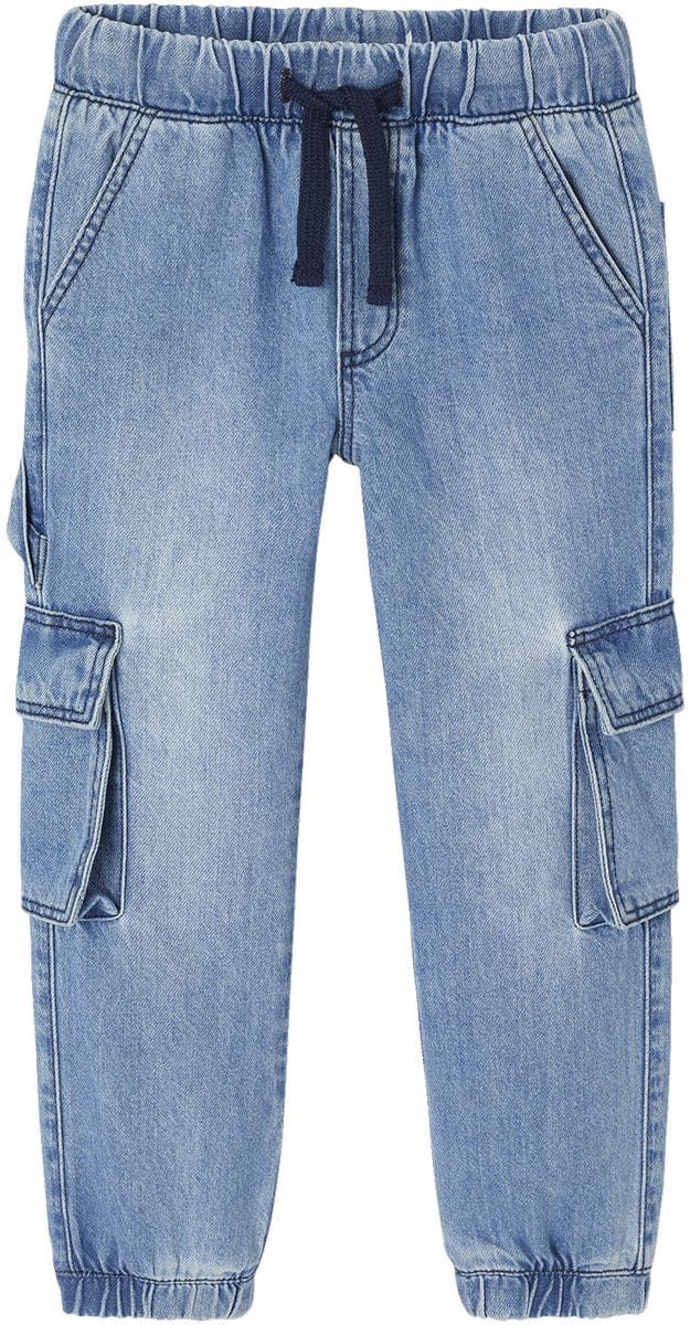Vertbaudet Losse battlebroek van denim voor jongens