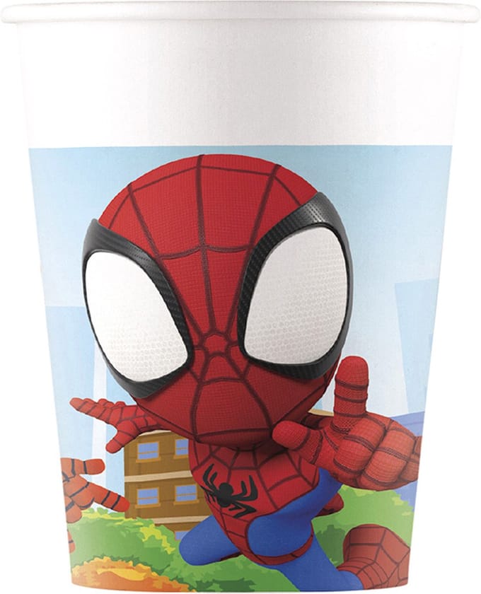 8 kopjes Spidey en zijn Geweldige Vriendjes 200 ml